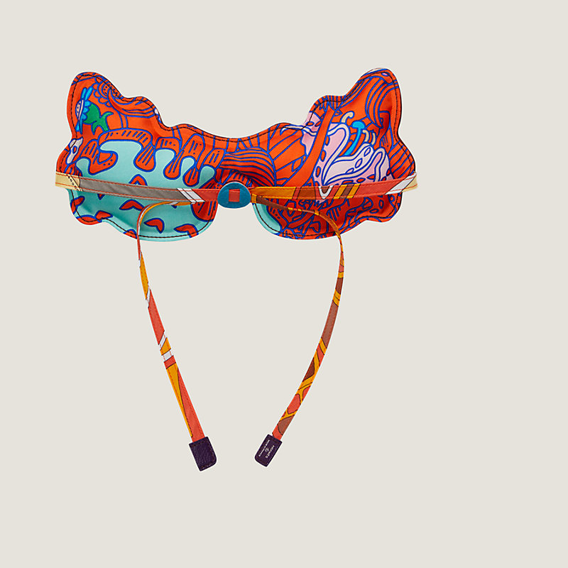 Not Sleepy butterfly travel mask | Hermès USA